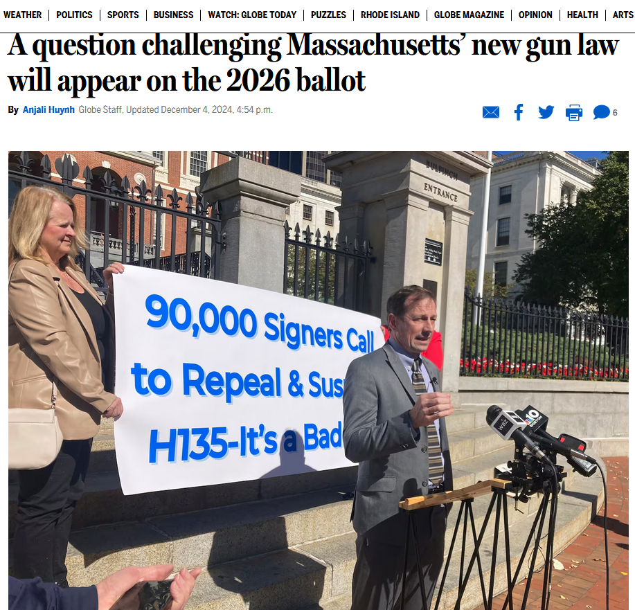 Boston Globe : A Question Challenging