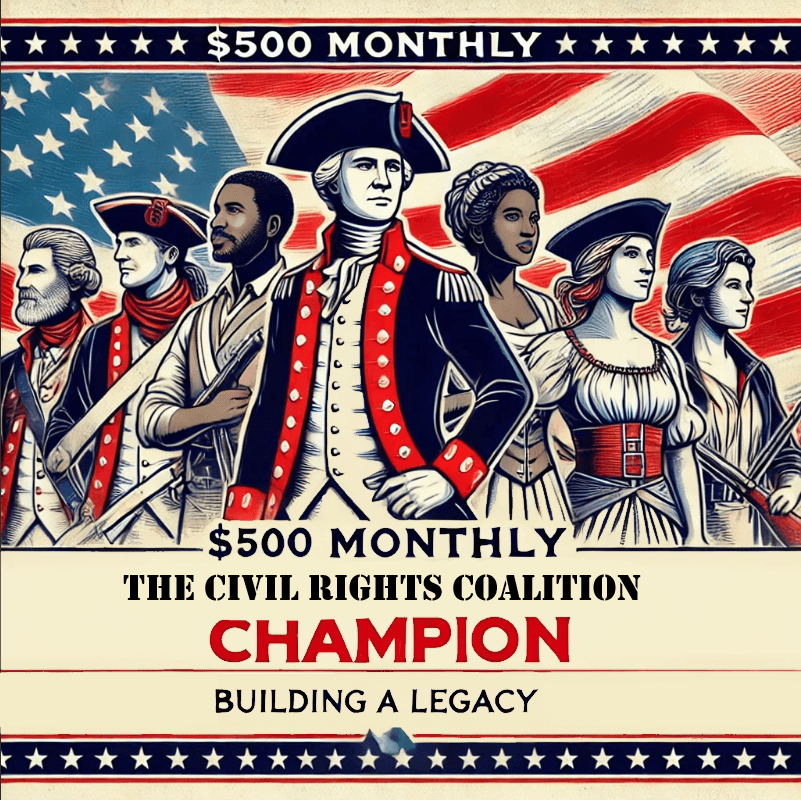 $500 Per Month Donation Champions Club
