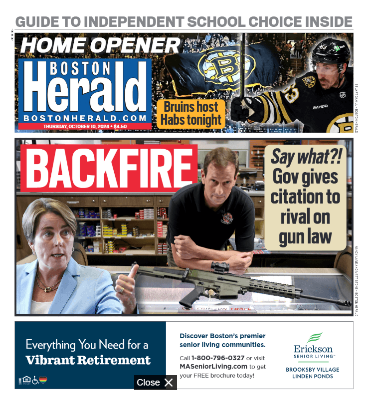 Boston Herald: Amura Healey Backfire