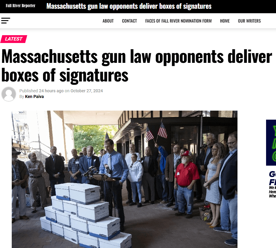 Gun Law will appear on Ballot in 2026