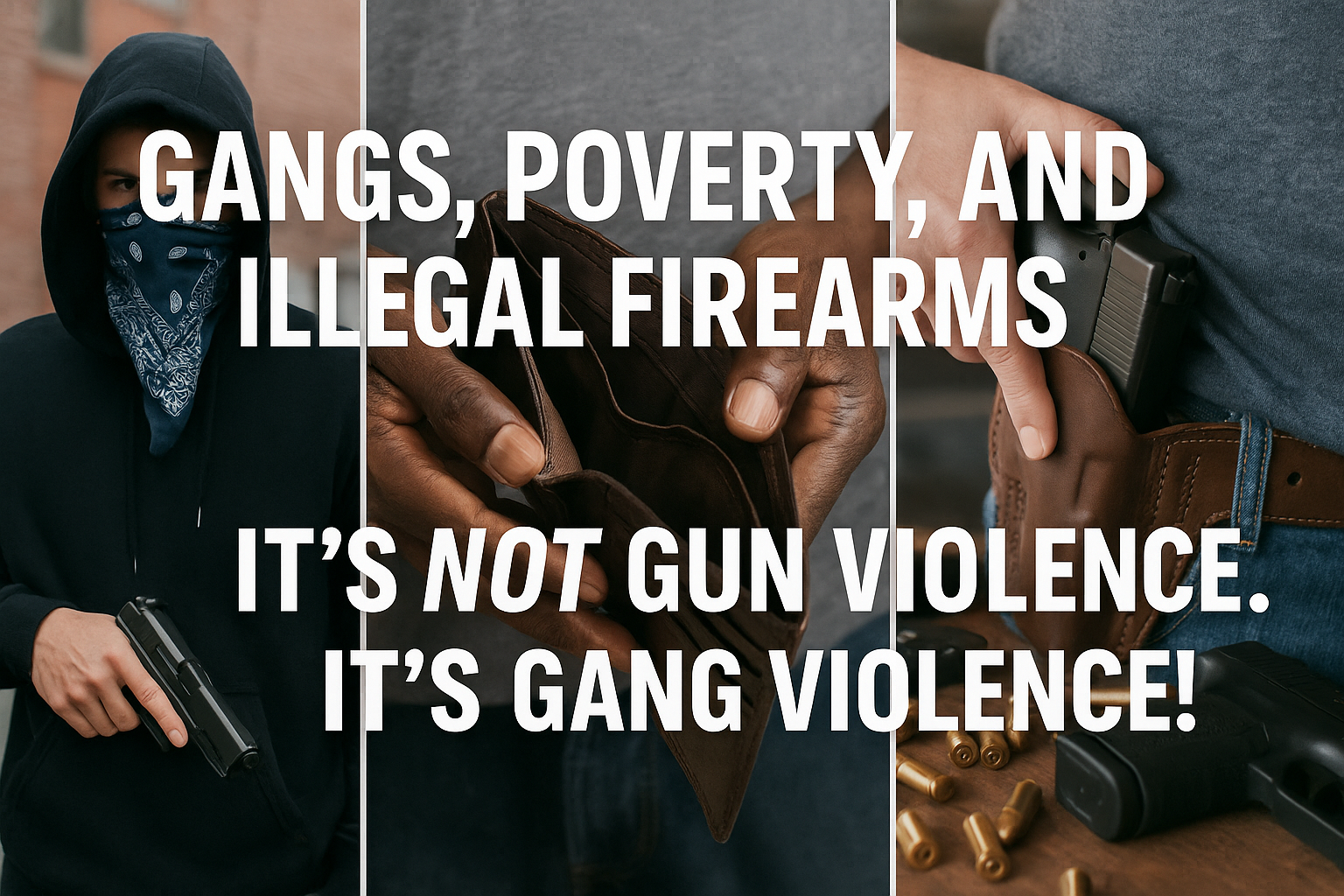 It’s Not Gun Violence – It’s a Gang Violence Issue