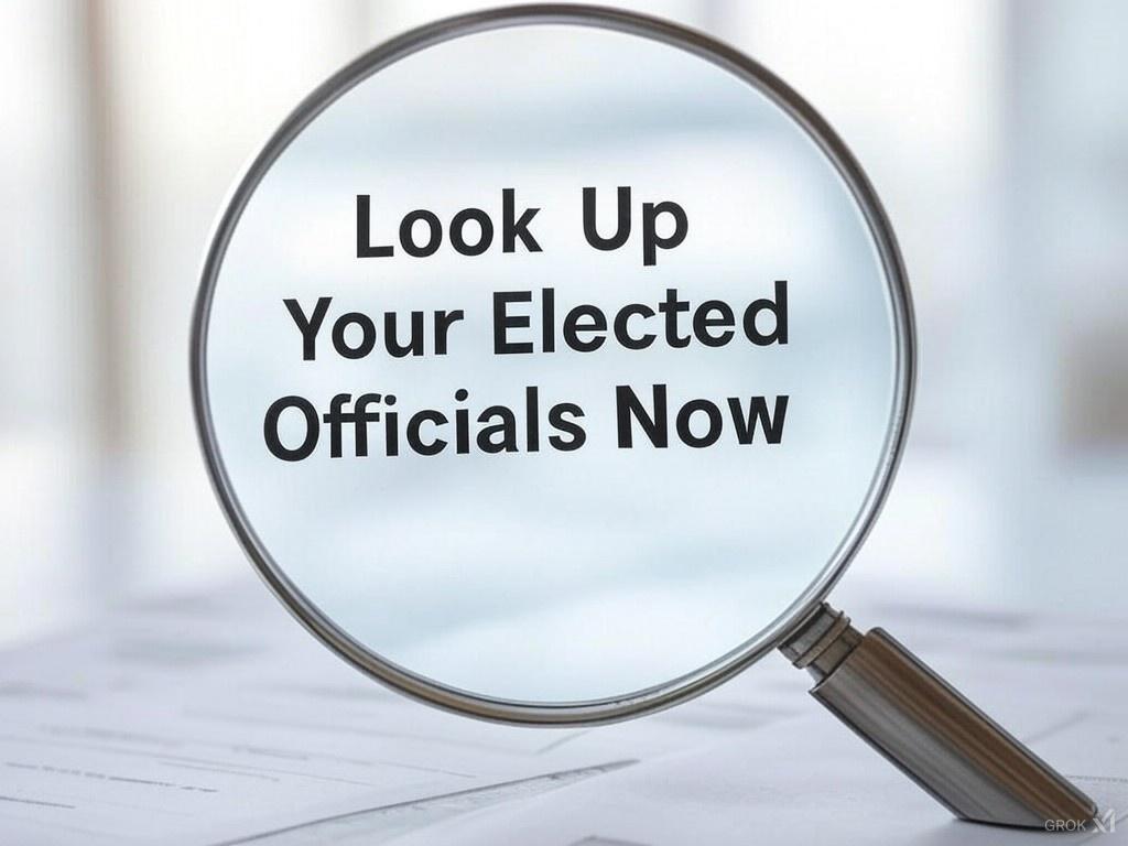 Look Up Your Elected Officials